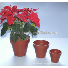 Natural plant fiber flower pots/bamboo fiber flower pots